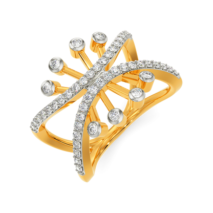 Lacy Shim  Diamond Rings