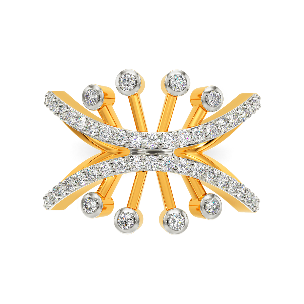Lacy Shim  Diamond Rings