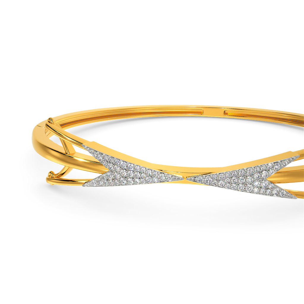 Dare To Lace Diamond Bangles