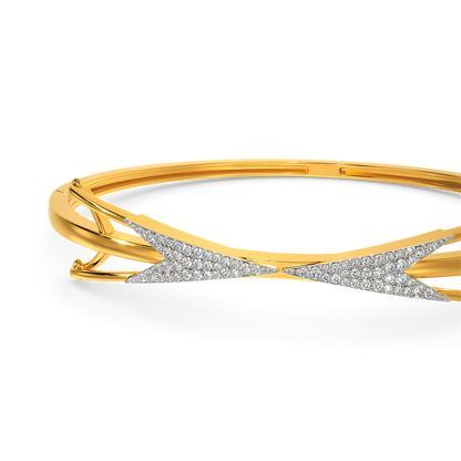 Dare To Lace Diamond Bangles