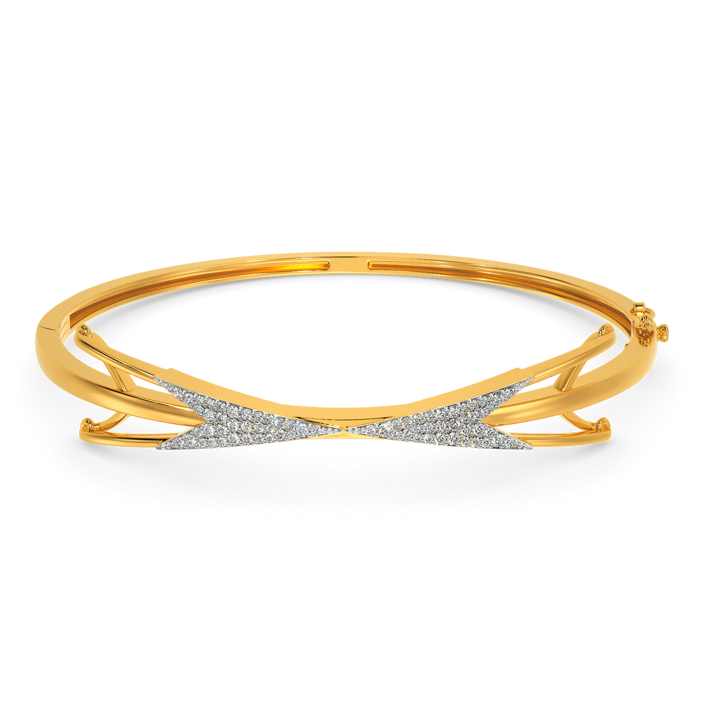 Dare To Lace Diamond Bangles