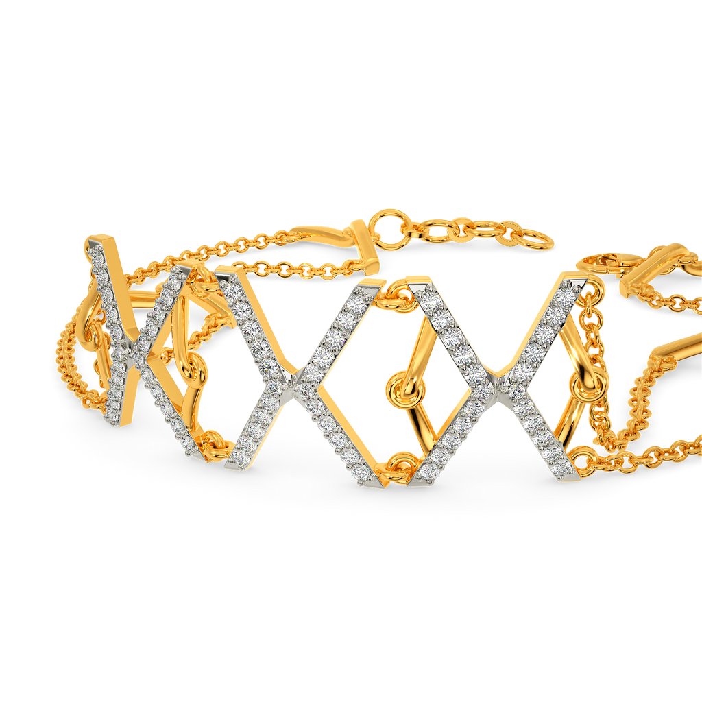 Lace Drama Diamond Bracelets