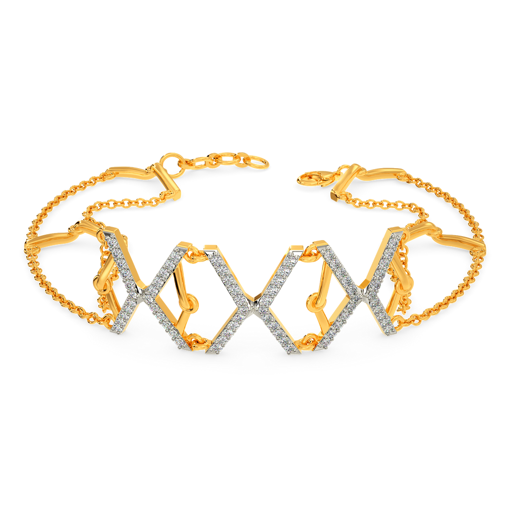 Lace Drama Diamond Bracelets
