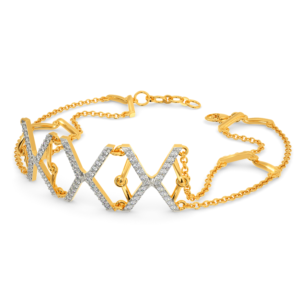 Lace Drama Diamond Bracelets