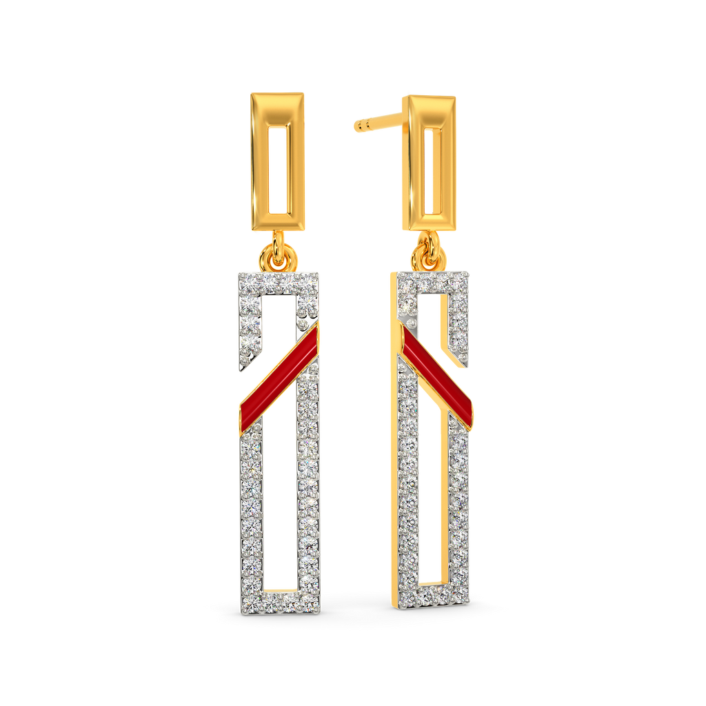 Play With Passion Diamond Earrings