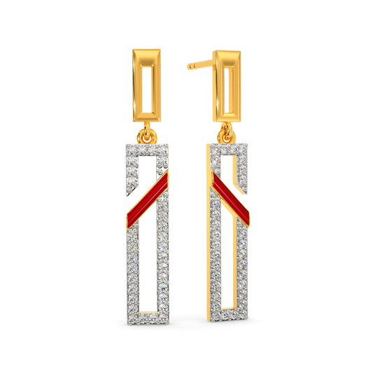 Play With Passion Diamond Earrings
