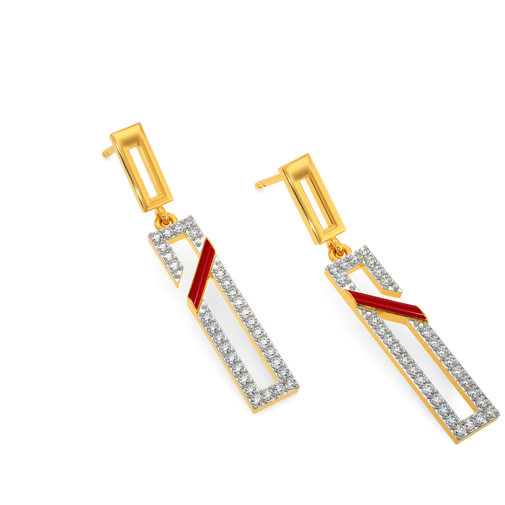 Play With Passion Diamond Earrings
