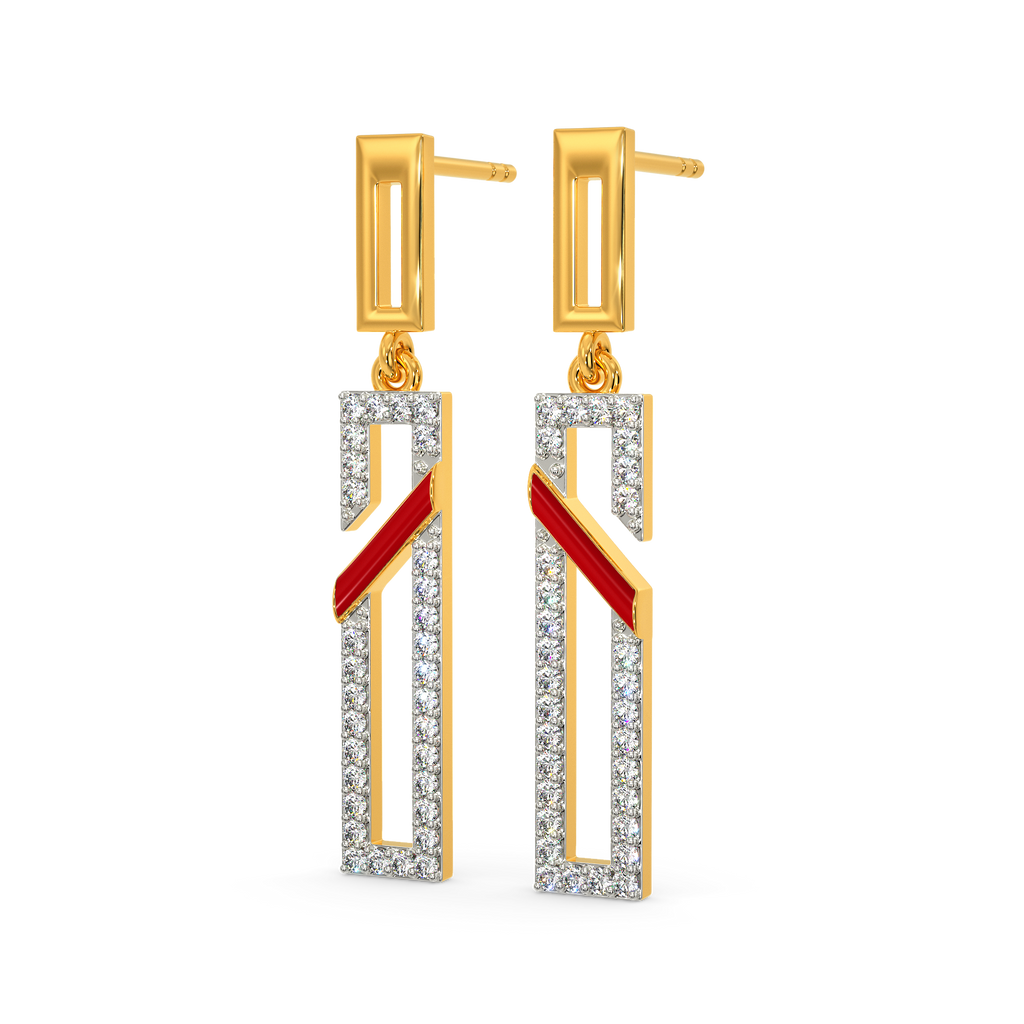 Play With Passion Diamond Earrings