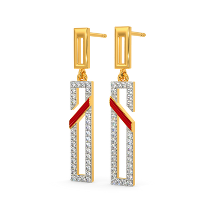 Play With Passion Diamond Earrings