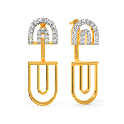 Layer Fiesta Diamond Earrings