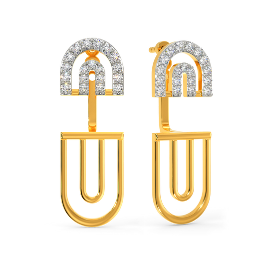 Layer Fiesta Diamond Earrings