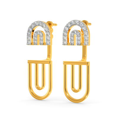 Layer Fiesta Diamond Earrings