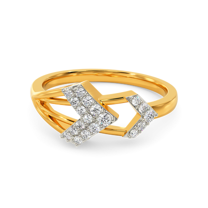 Layers In Play Diamond Rings