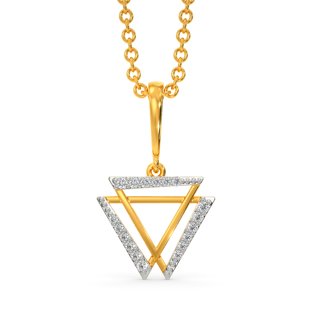 Layered Perfection Diamond Pendants