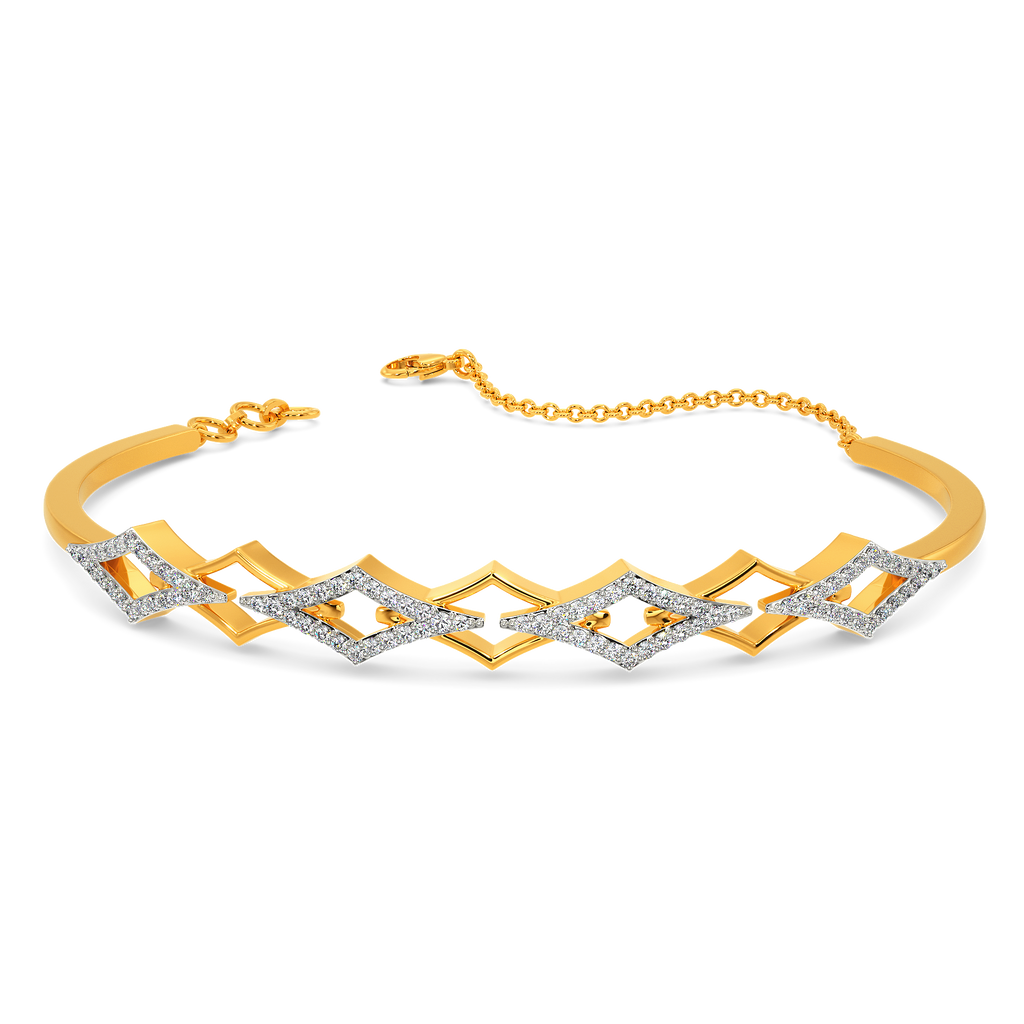 Layered Extravaganza Diamond Bangles