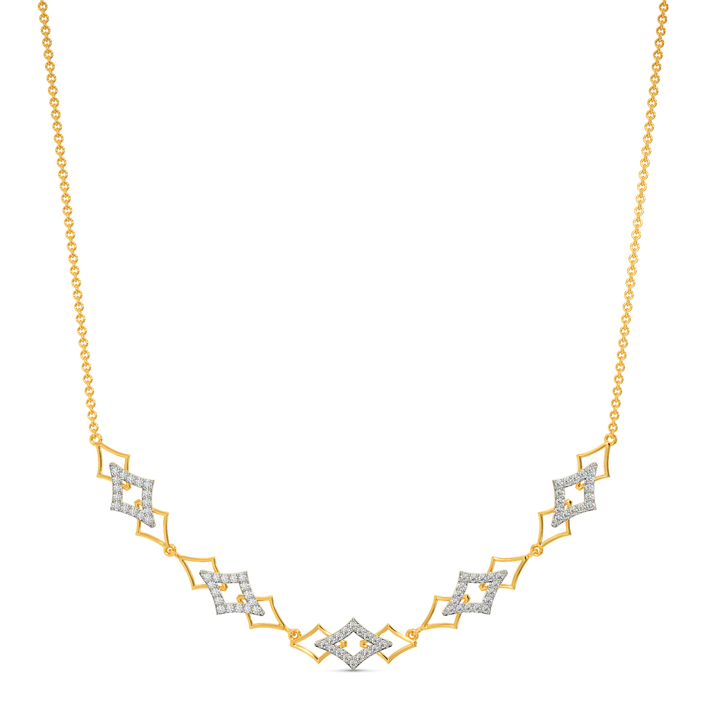 Layered Extravaganza Diamond Necklaces