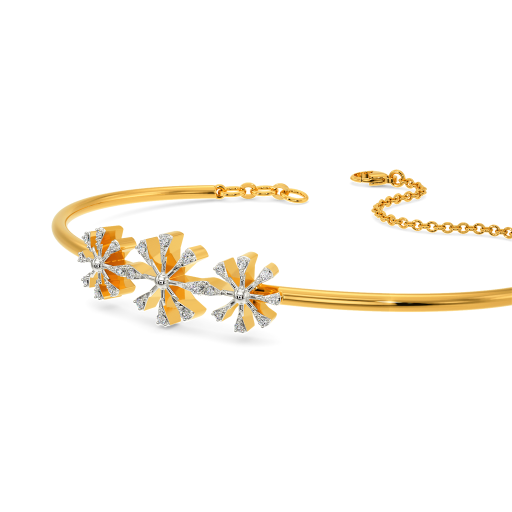 Summer Drama Diamond Bangles