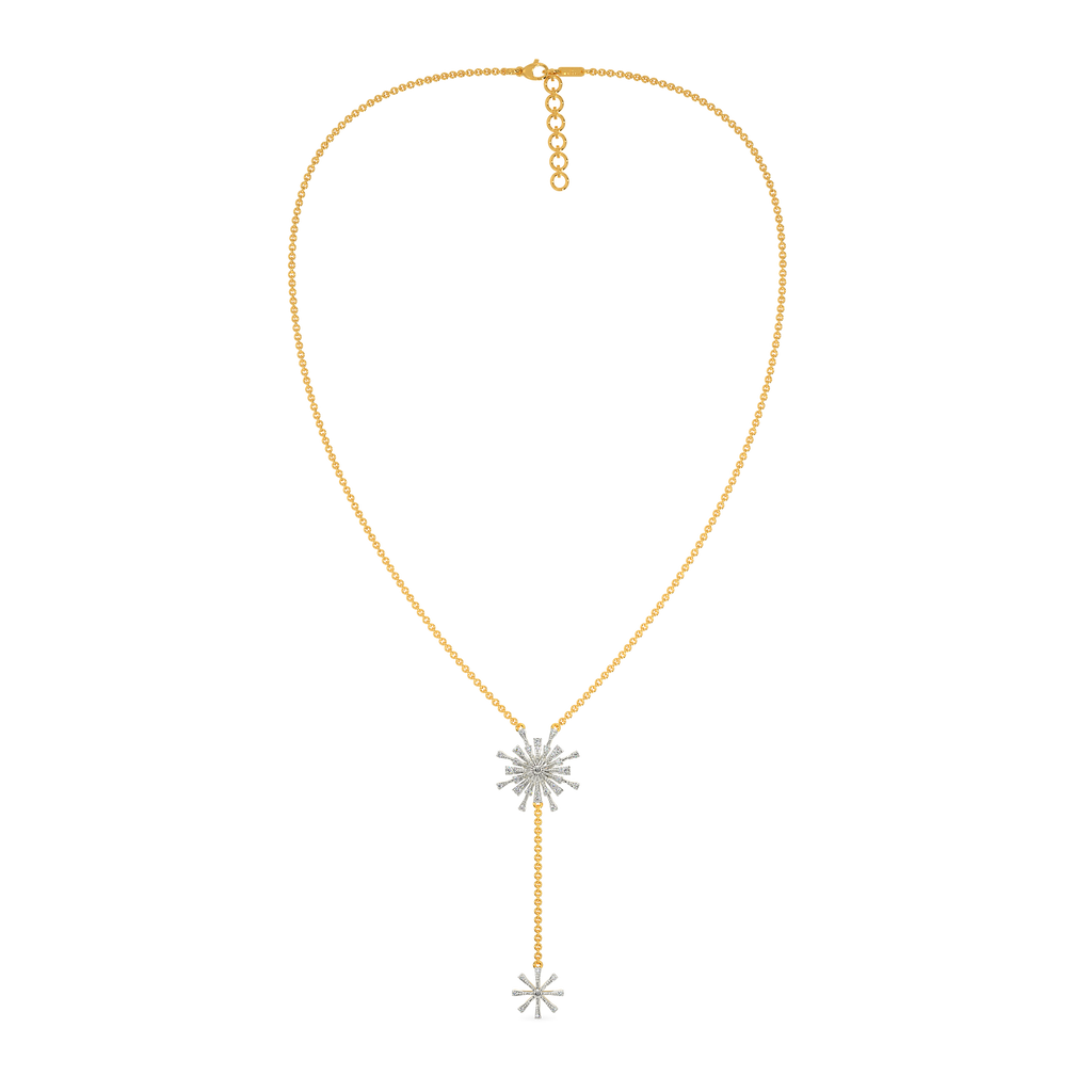 Luminescent Diamond Necklaces