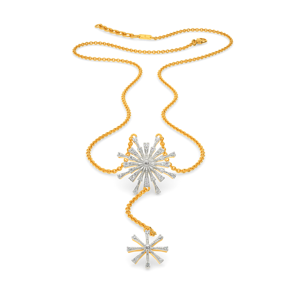 Luminescent Diamond Necklaces