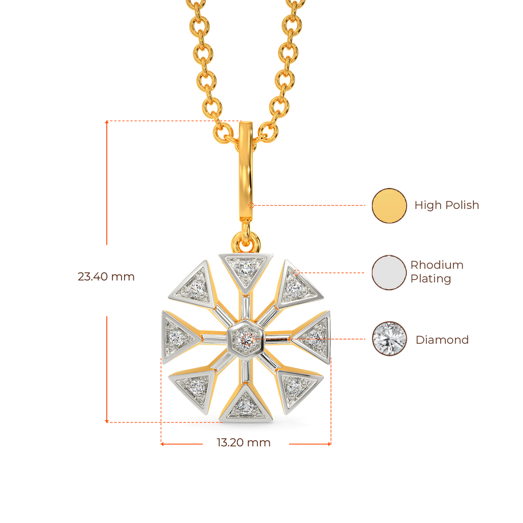 She's A Stunner Diamond Pendants