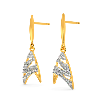 Power Mash Diamond Earrings