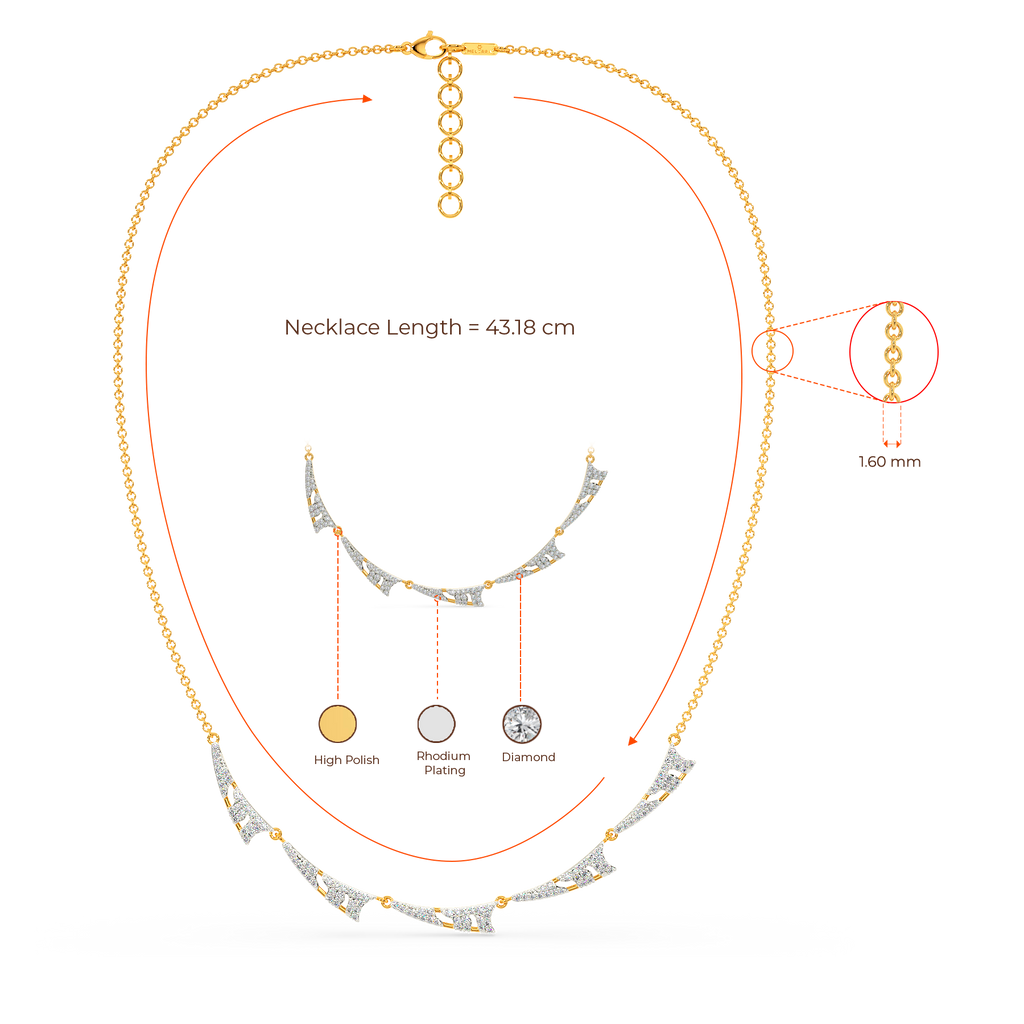 Call Of The Fierce Diamond Necklaces