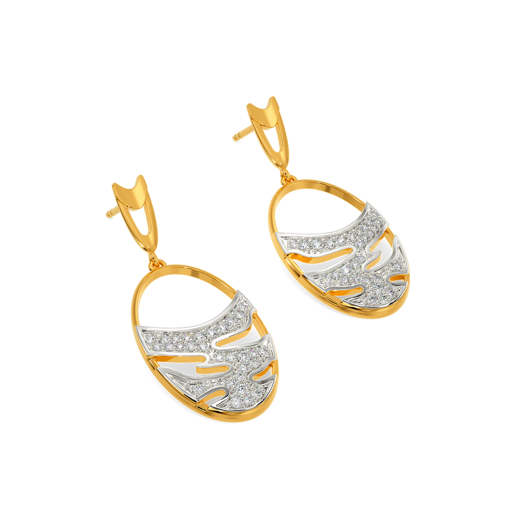 Vivacious & Wild Diamond Earrings