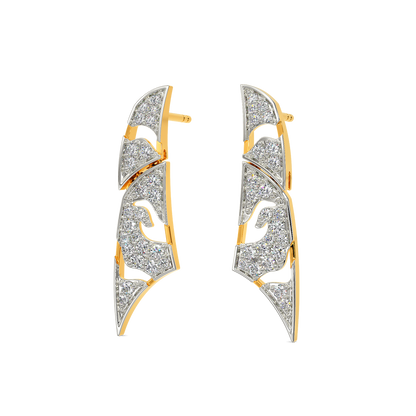 Power Mesh Diamond Earrings