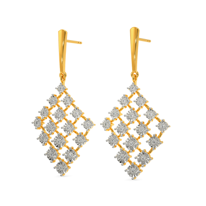Embellished Glory Diamond Earrings