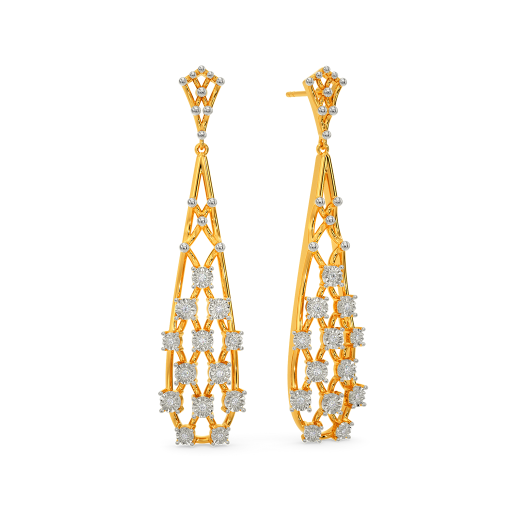 Sparkingly Yours Diamond Earrings