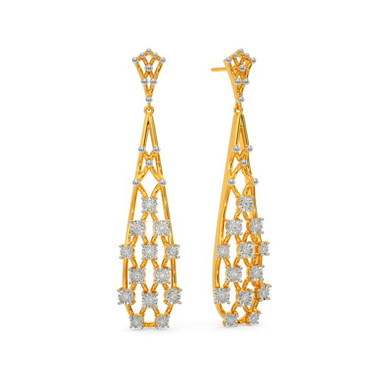 Sparkingly Yours Diamond Earrings