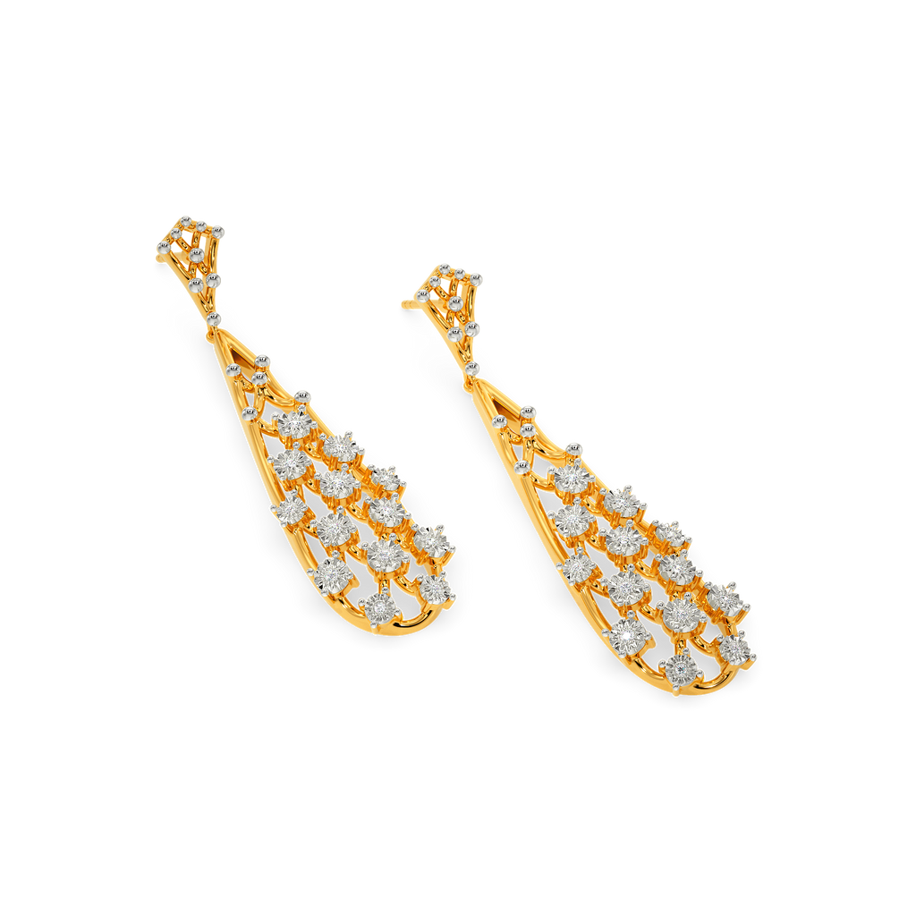 Sparkingly Yours Diamond Earrings