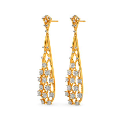 Sparkingly Yours Diamond Earrings