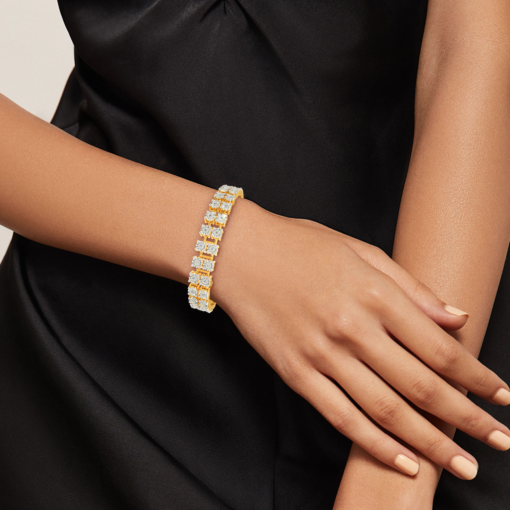 Miracle Mesh Diamond Bracelets