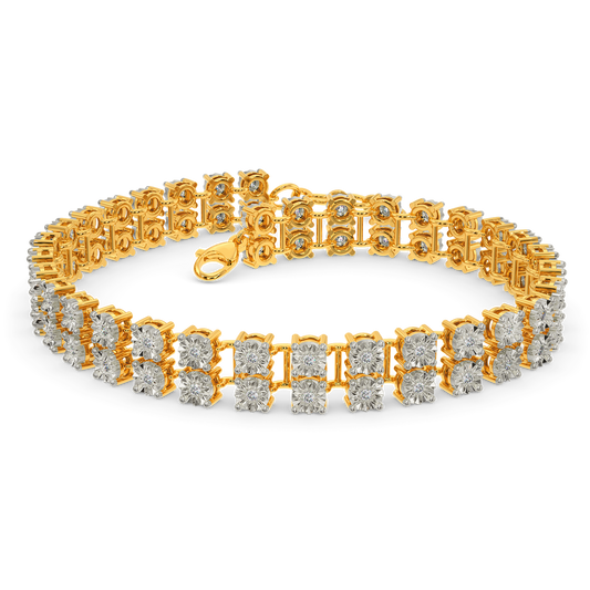 Miracle Mesh Diamond Bracelets