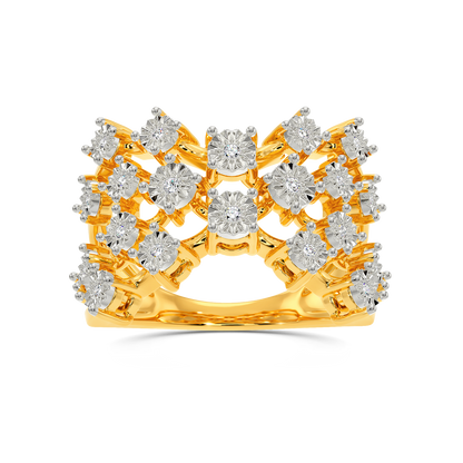 Skin N Crystal Diamond Rings