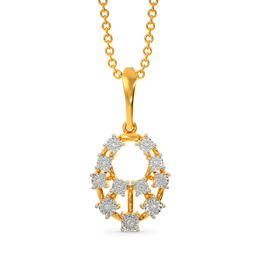 Skin N Crystal Diamond Pendants