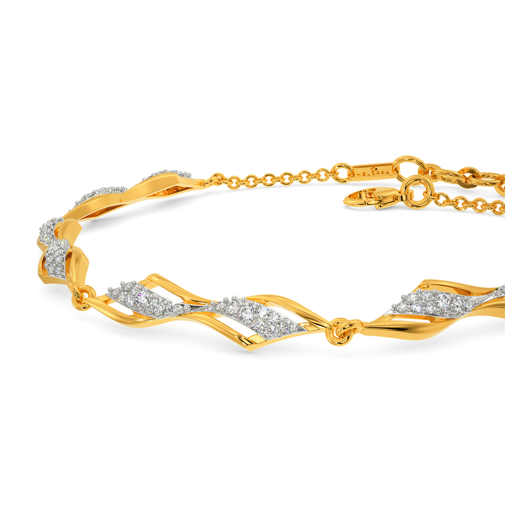 Drape Allure Diamond Bracelets