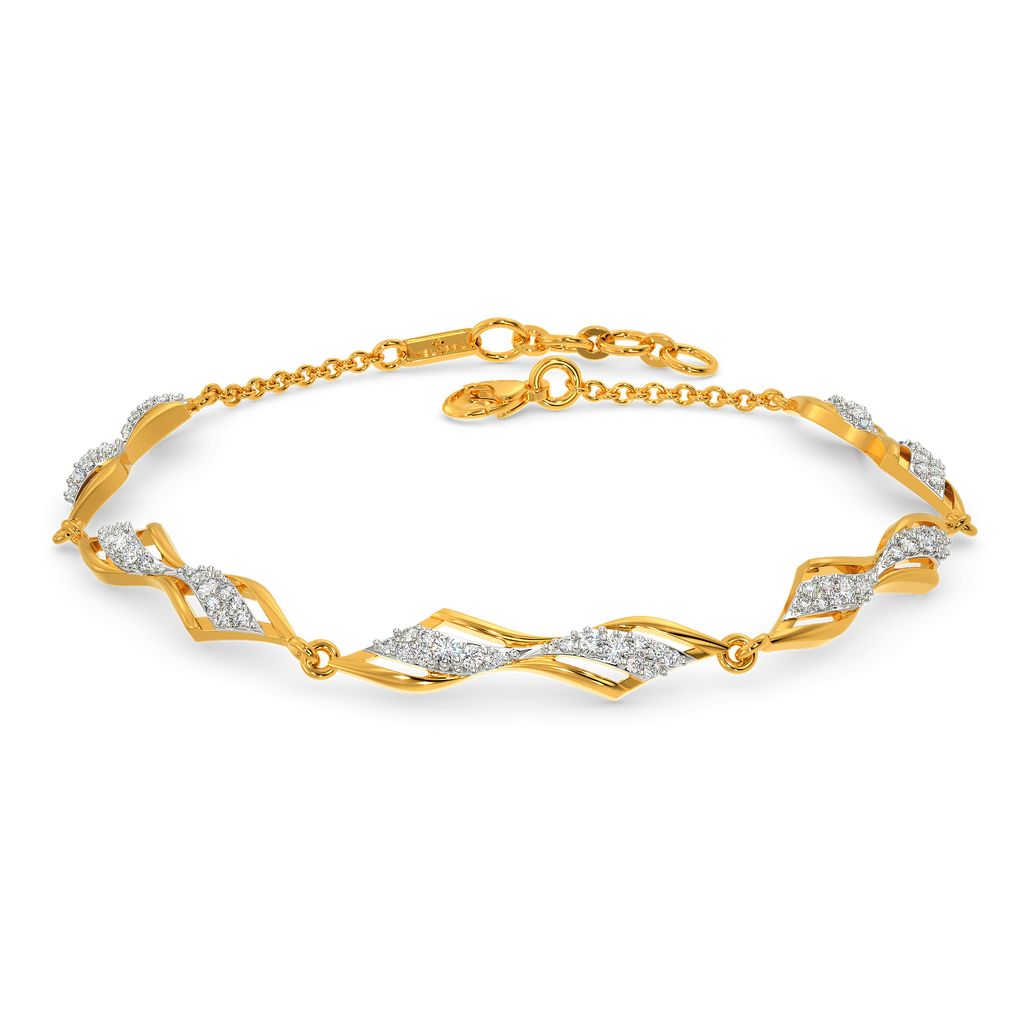 Drape Allure Diamond Bracelets