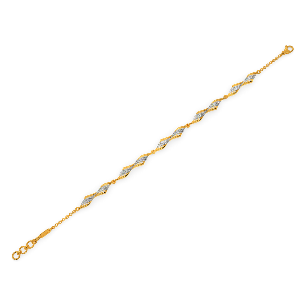Drape Allure Diamond Bracelets