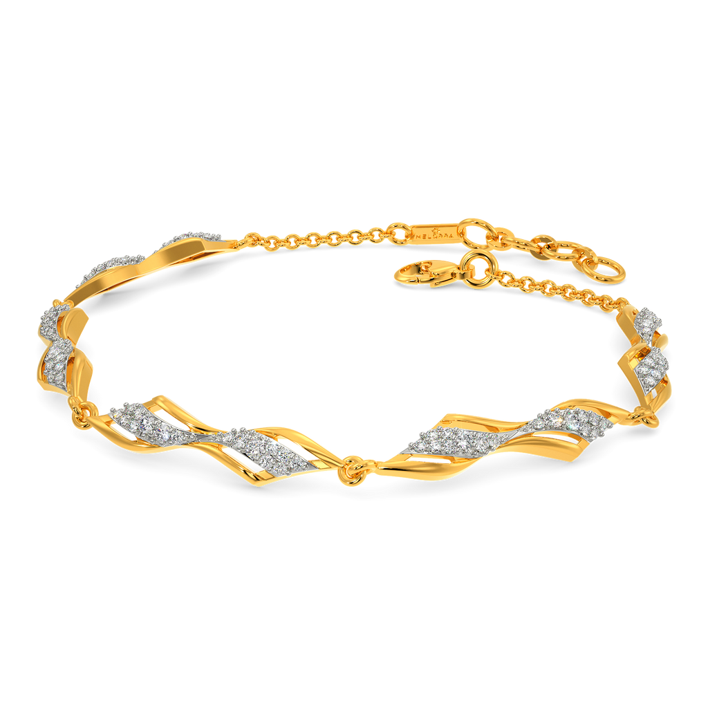 Drape Allure Diamond Bracelets