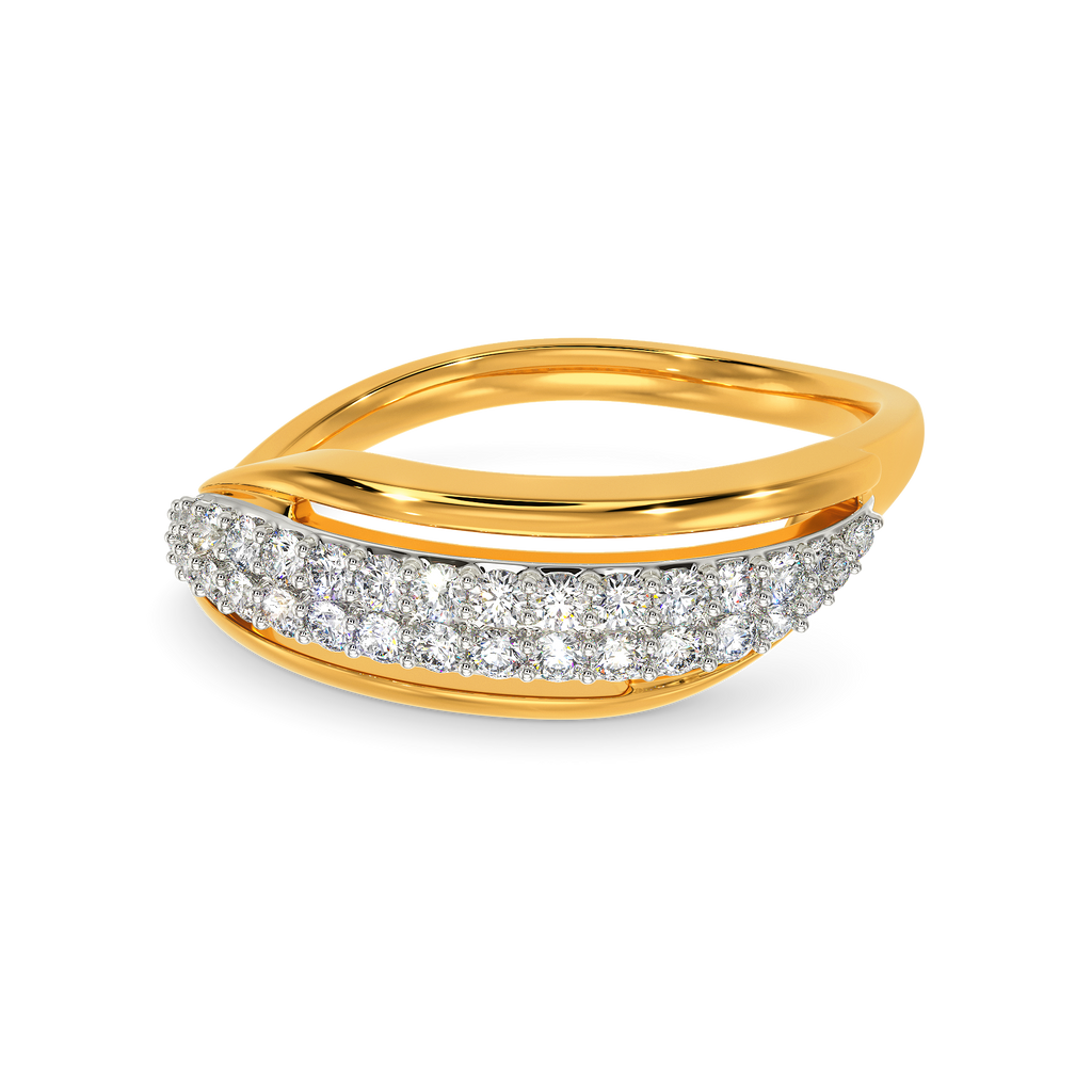 Drape Allure Diamond Rings