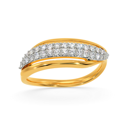 Drape Allure Diamond Rings