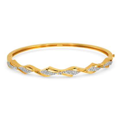 Drape Allure Diamond Bangles