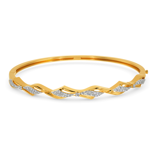 Drape Allure Diamond Bangles