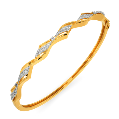 Drape Allure Diamond Bangles