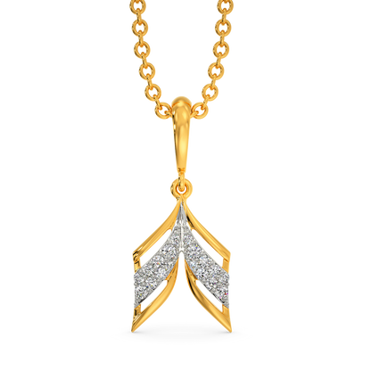 Drape Allure Diamond Pendants