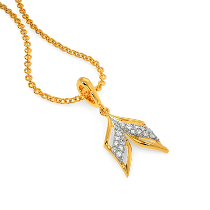 Drape Allure Diamond Pendants