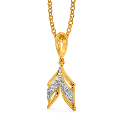 Drape Allure Diamond Pendants