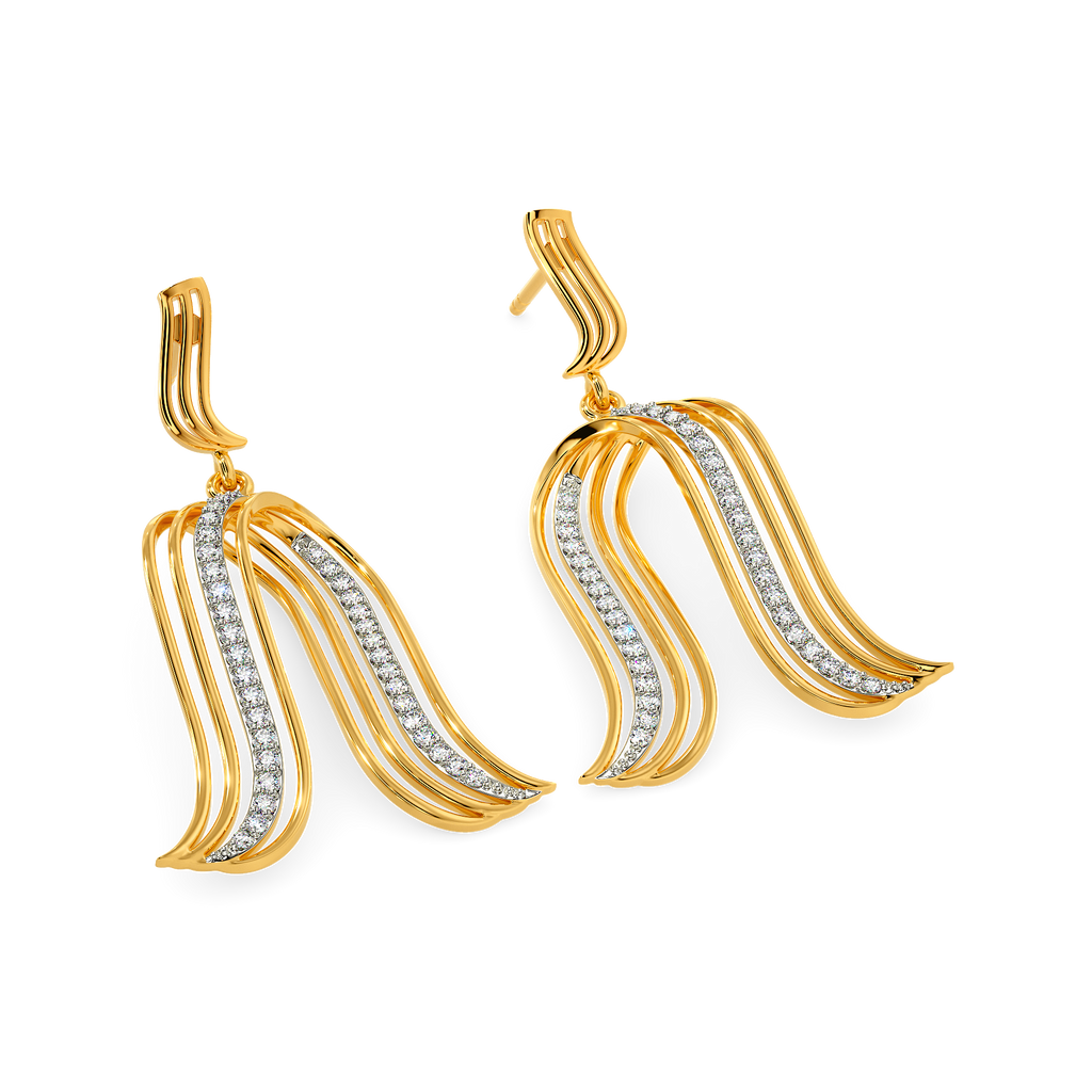 Drapdiose Diamond Earrings